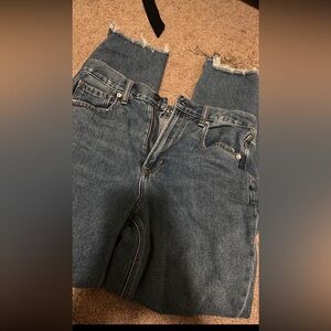 Blue Denim Mom Jeans